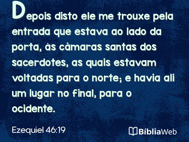 Ezequiel 46:19 em imagem para compartilhar