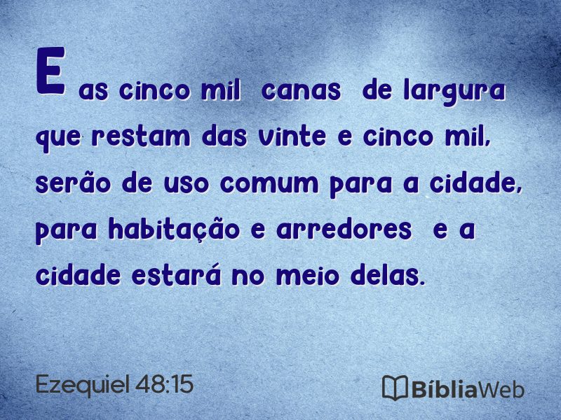 Ezequiel 48:15 em imagem para compartilhar