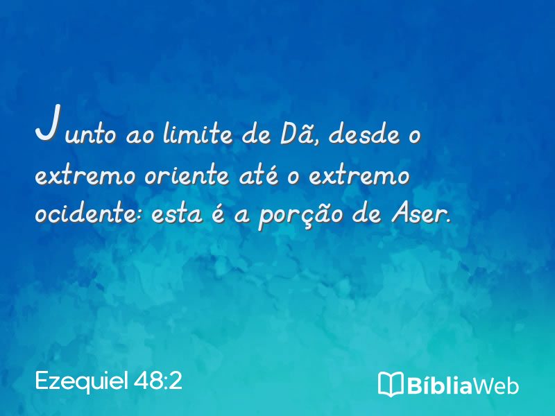 Ezequiel 48:2 em imagem para compartilhar