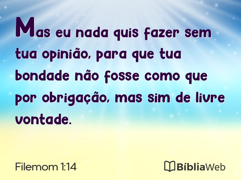 Filemom 1:14 em imagem para compartilhar