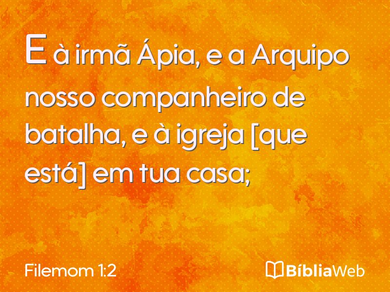 Filemom 1:2 em imagem para compartilhar