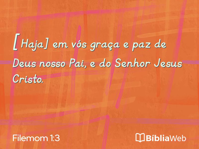 Filemom 1:3 em imagem para compartilhar