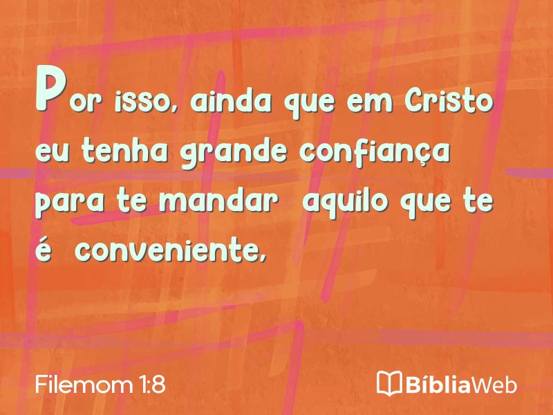 Filemom 1:8 em imagem para compartilhar
