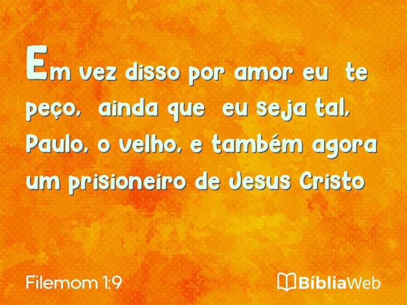 Filemom 1:9 em imagem para compartilhar