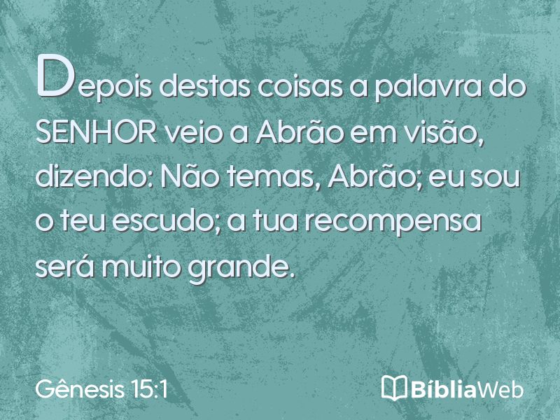 Gênesis 15:1 em imagem para compartilhar