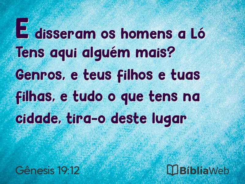 Gênesis 19:12 em imagem para compartilhar