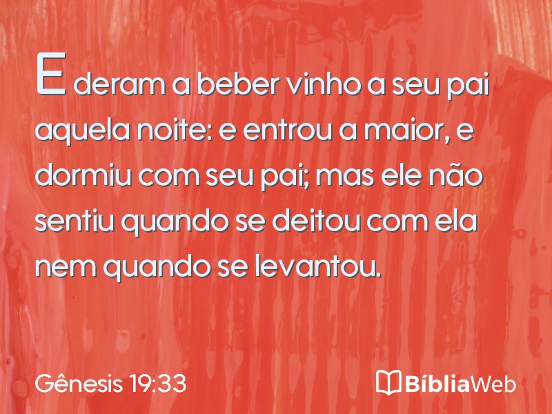 Gênesis 19:33 em imagem para compartilhar