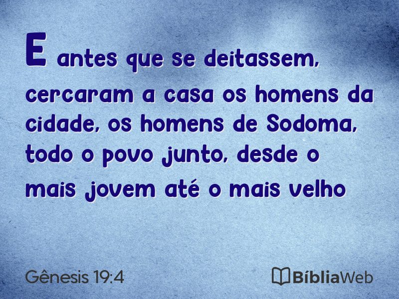 Gênesis 19:4 em imagem para compartilhar
