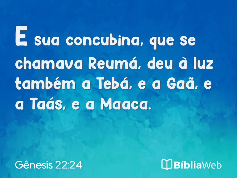 Gênesis 22:24 em imagem para compartilhar