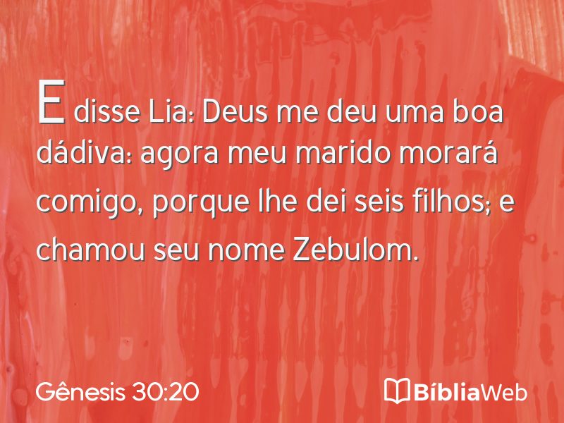 Gênesis 30:20 em imagem para compartilhar