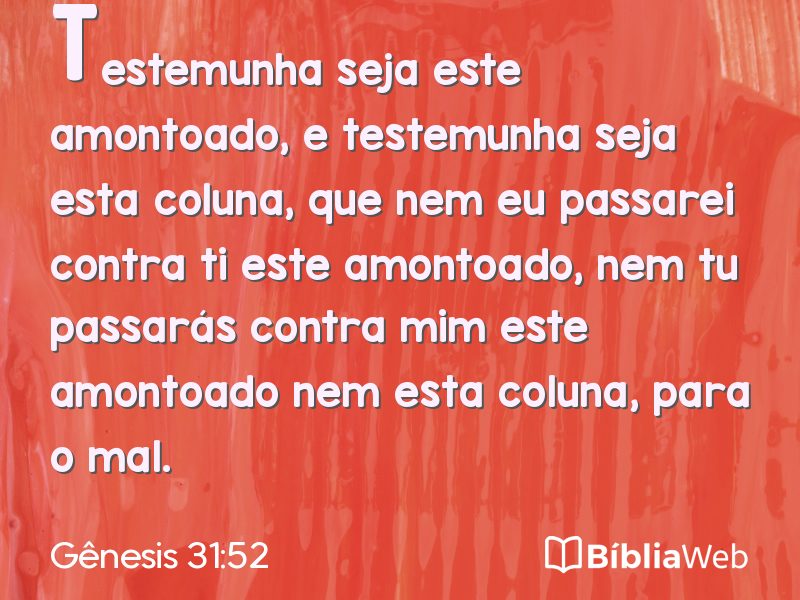Gênesis 31:52 em imagem para compartilhar