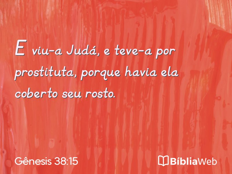 Gênesis 38:15 em imagem para compartilhar