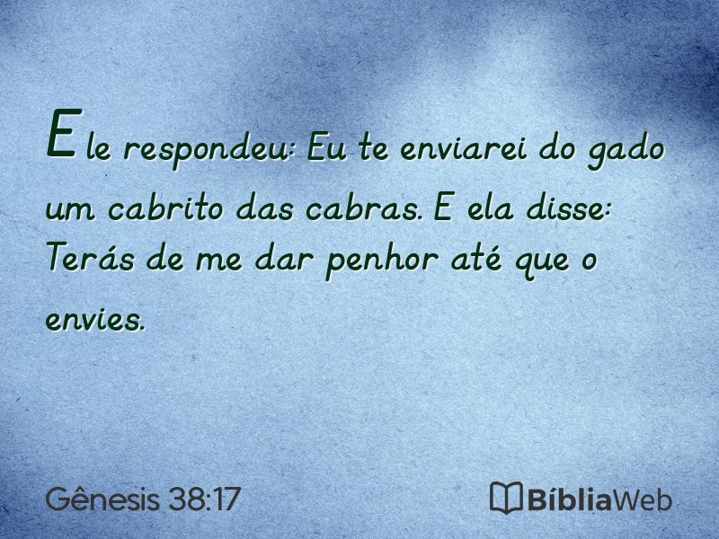 Gênesis 38:17 em imagem para compartilhar