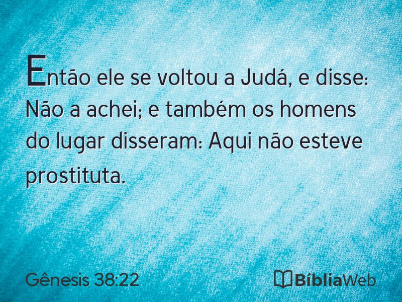 Gênesis 38:22 em imagem para compartilhar