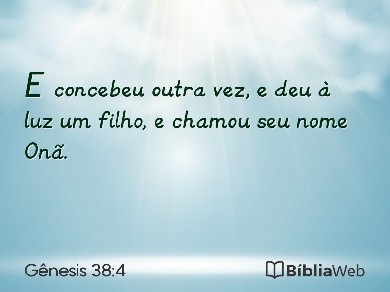 Gênesis 38:4 em imagem para compartilhar