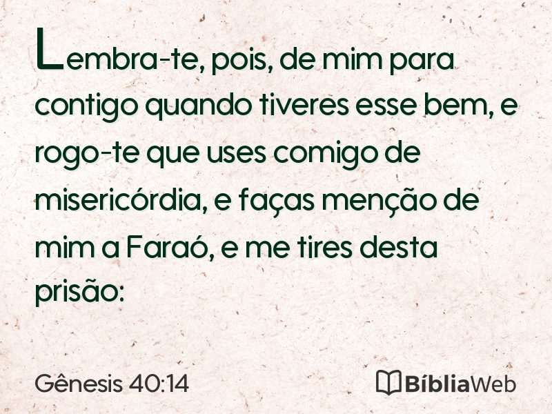 Gênesis 40:14 em imagem para compartilhar