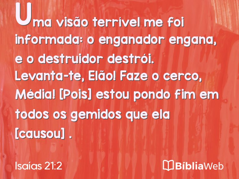 Isaías 21:2 em imagem para compartilhar