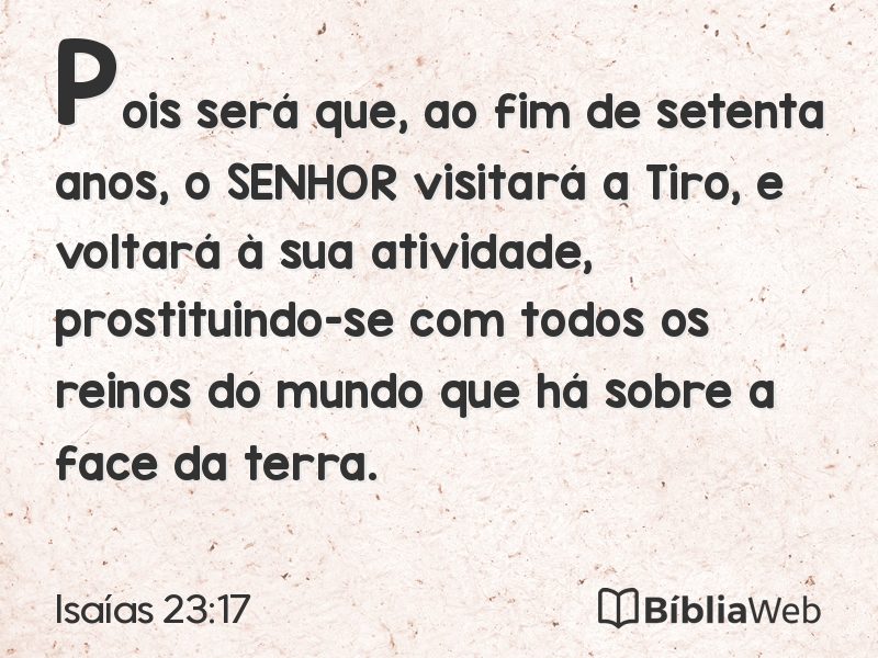 Isaías 23:17 em imagem para compartilhar