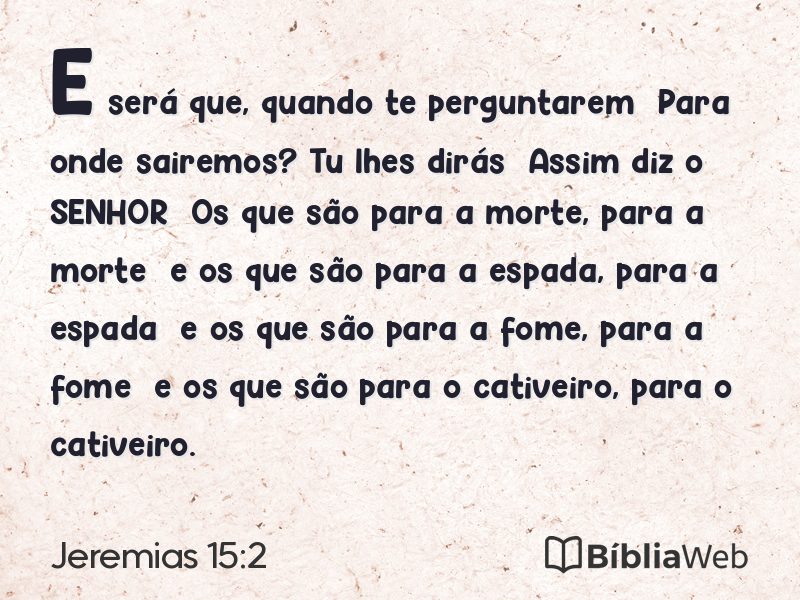 Jeremias 15:2 em imagem para compartilhar