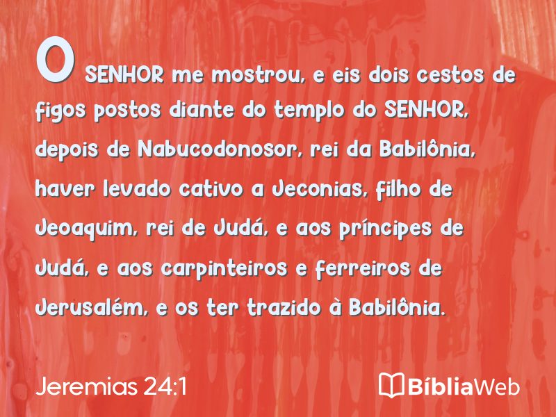 Jeremias 24:1 em imagem para compartilhar