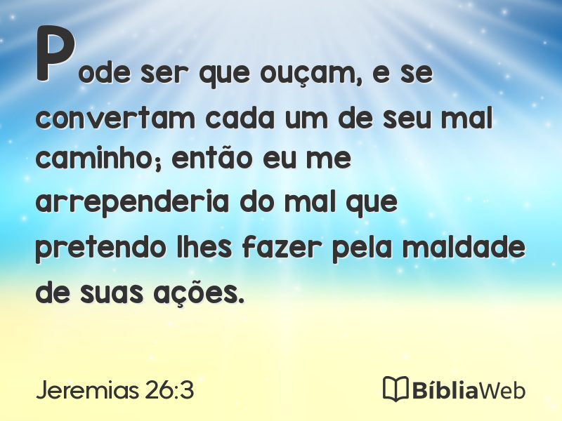 Jeremias 26:3 em imagem para compartilhar