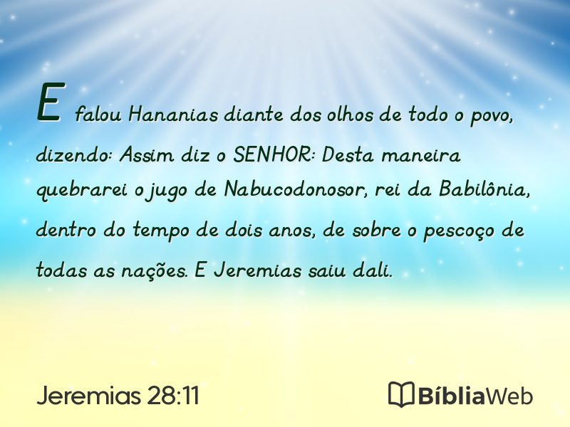 Jeremias 28:11 em imagem para compartilhar
