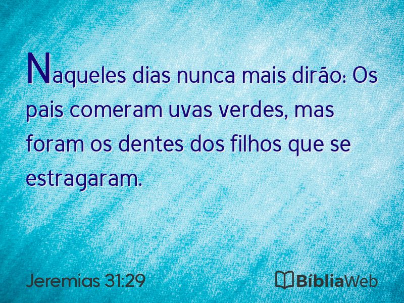 Jeremias 31:29 em imagem para compartilhar