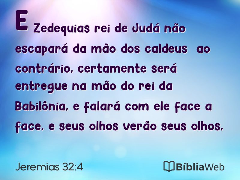 Jeremias 32:4 em imagem para compartilhar
