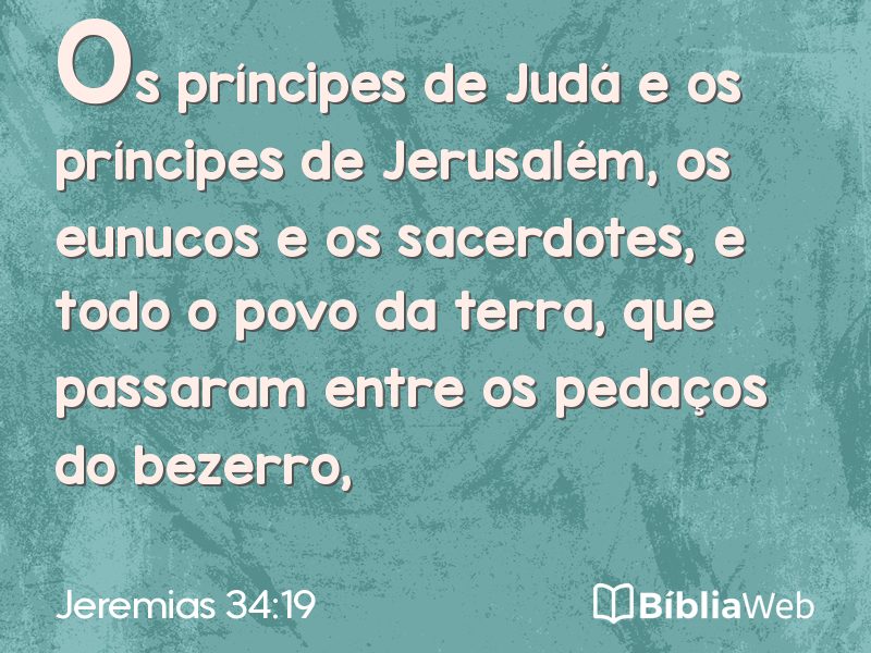 Jeremias 34:19 em imagem para compartilhar