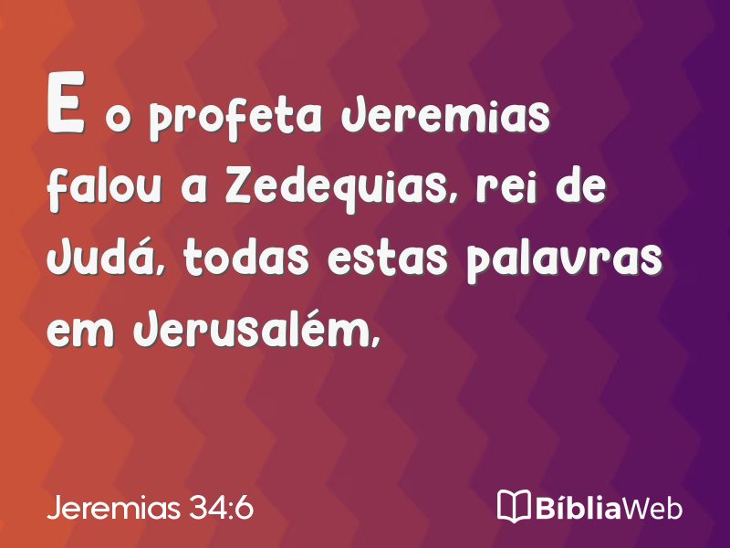 Jeremias 34:6 em imagem para compartilhar