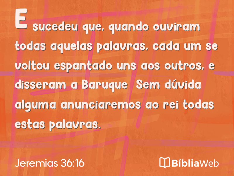 Jeremias 36:16 em imagem para compartilhar