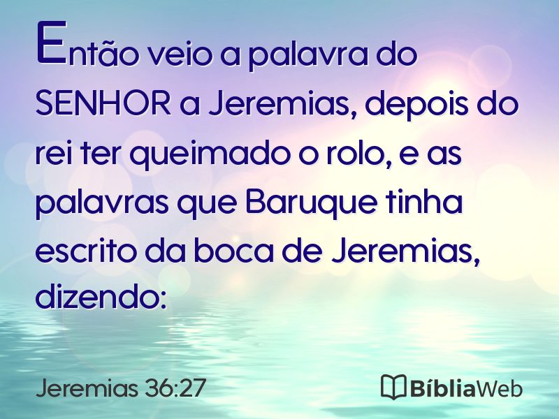 Jeremias 36:27 em imagem para compartilhar
