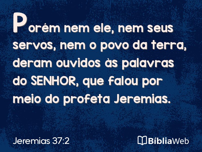 Jeremias 37:2 em imagem para compartilhar