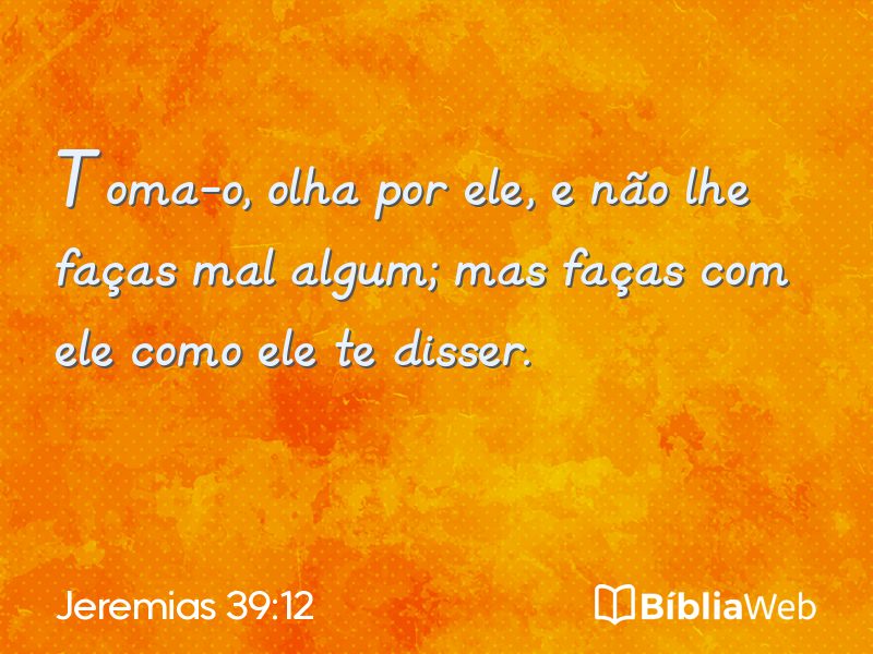 Jeremias 39:12 em imagem para compartilhar