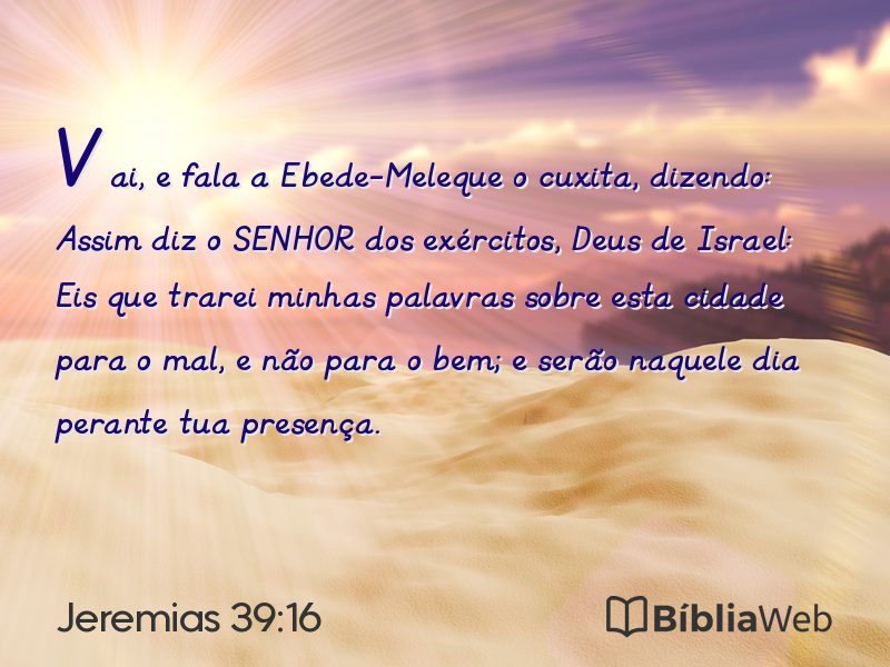 Jeremias 39:16 em imagem para compartilhar