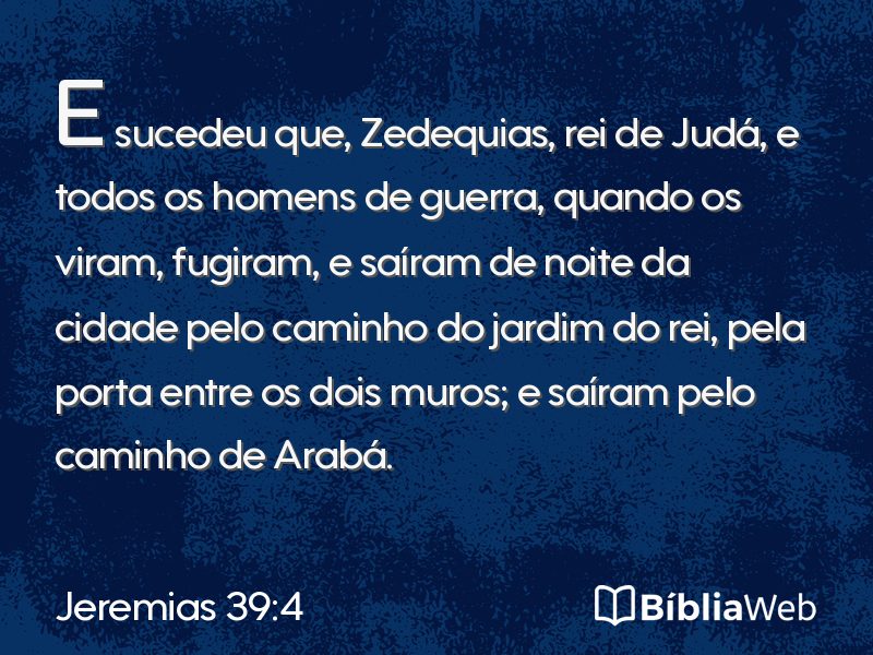 Jeremias 39:4 em imagem para compartilhar