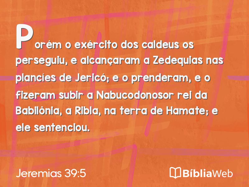Jeremias 39:5 em imagem para compartilhar