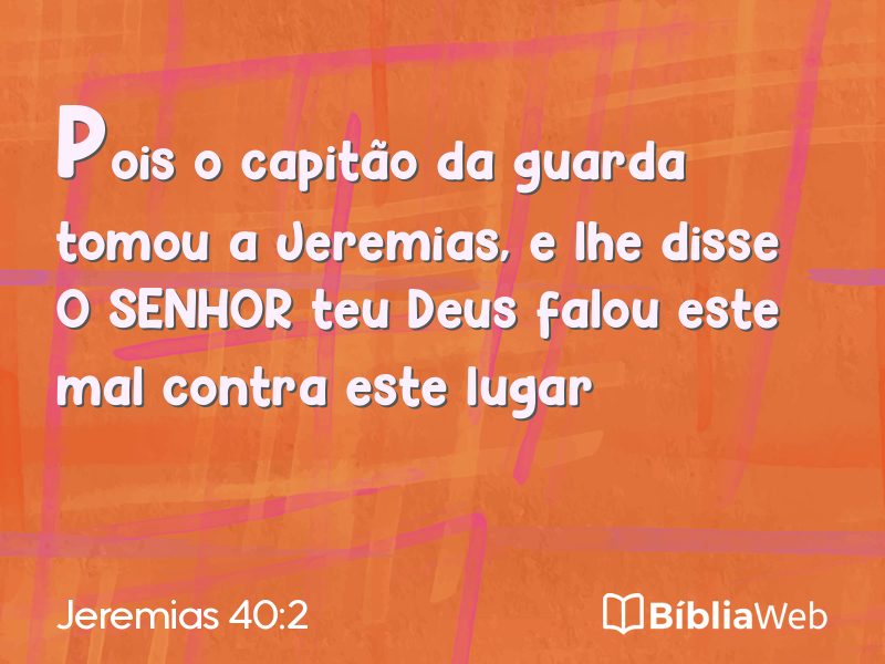 Jeremias 40:2 em imagem para compartilhar