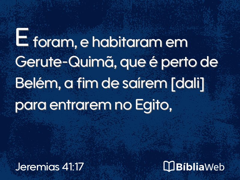 Jeremias 41:17 em imagem para compartilhar