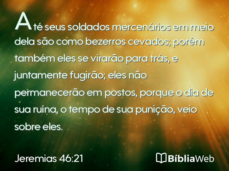 Jeremias 46:21 em imagem para compartilhar
