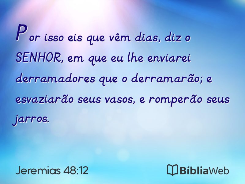 Jeremias 48:12 em imagem para compartilhar