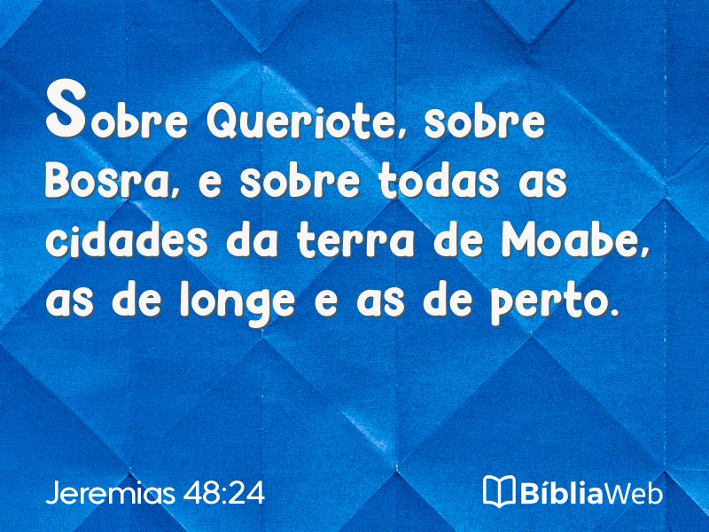 Jeremias 48:24 em imagem para compartilhar