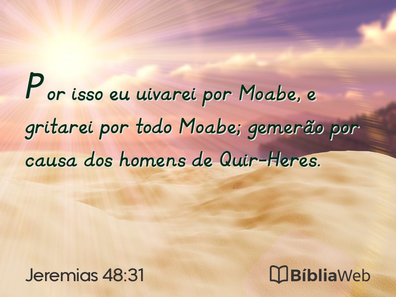 Jeremias 48:31 em imagem para compartilhar