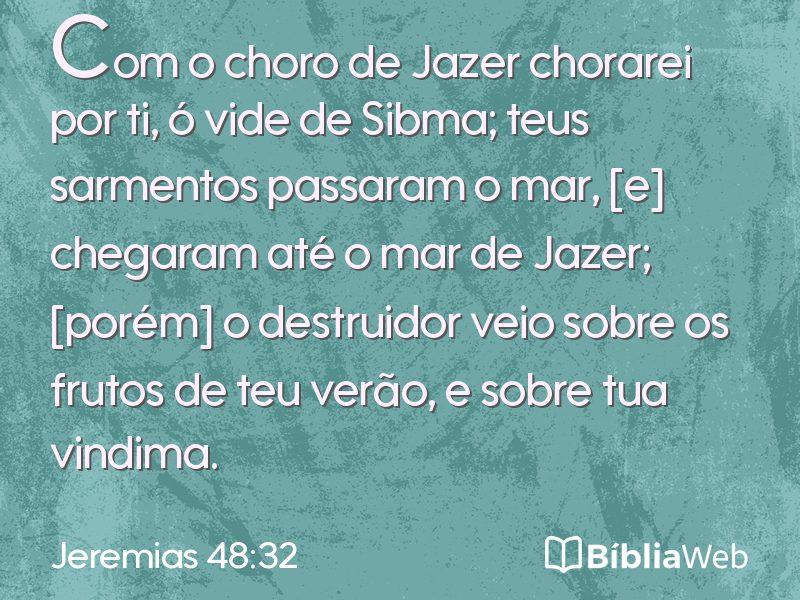 Jeremias 48:32 em imagem para compartilhar