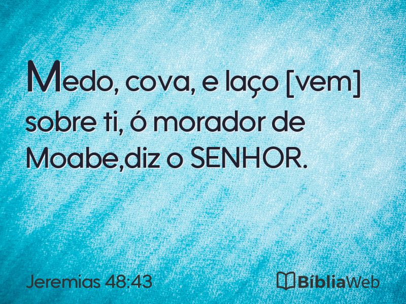 Jeremias 48:43 em imagem para compartilhar
