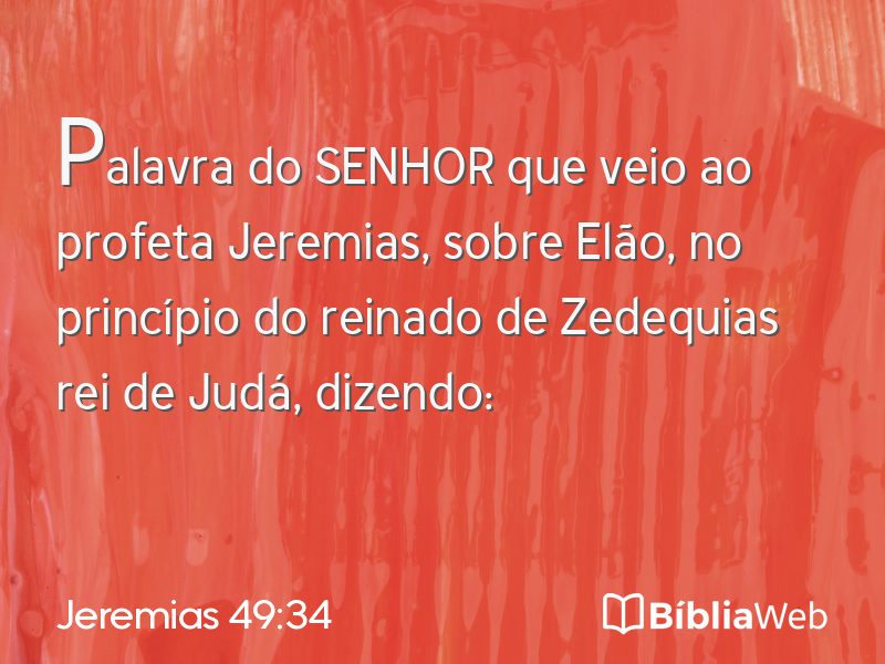 Jeremias 49:34 em imagem para compartilhar