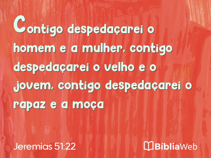 Jeremias 51:22 em imagem para compartilhar