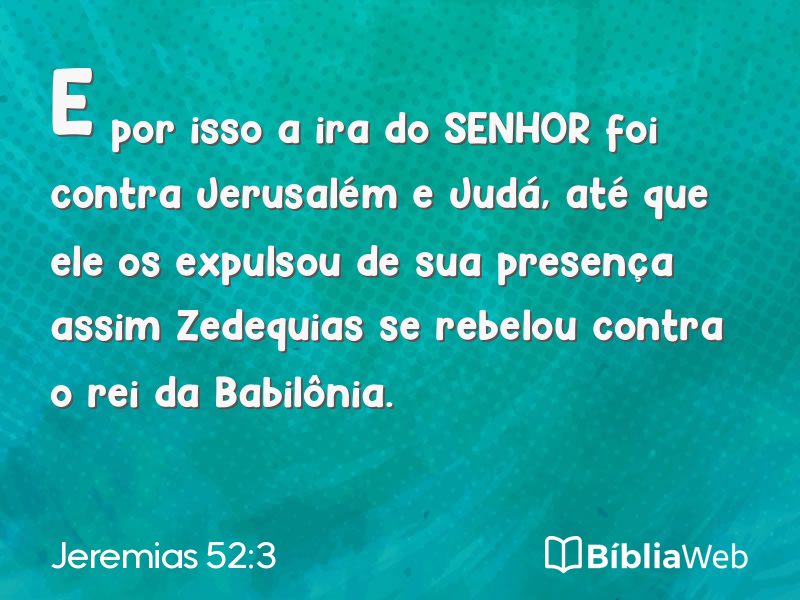 Jeremias 52:3 em imagem para compartilhar