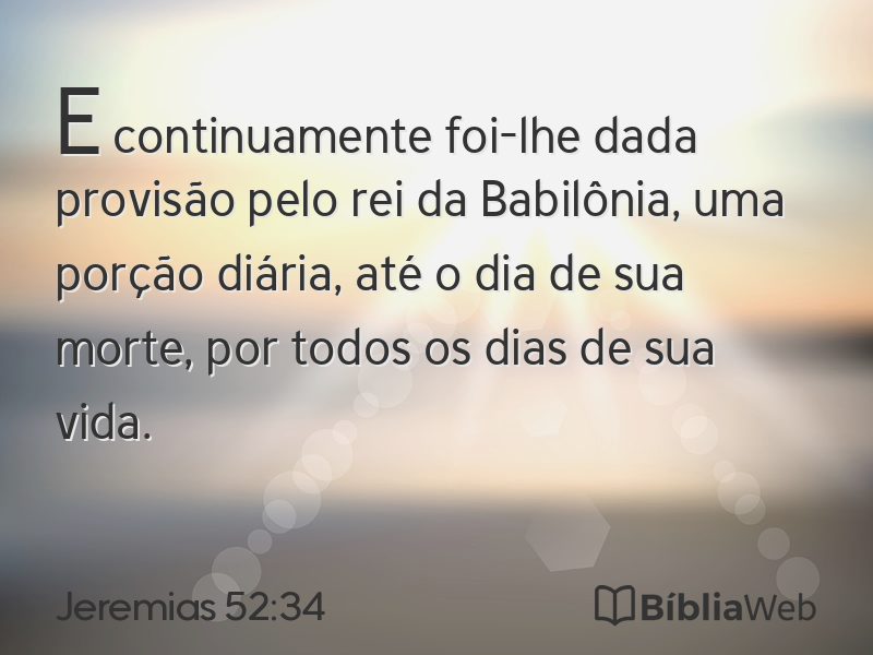 Jeremias 52:34 em imagem para compartilhar