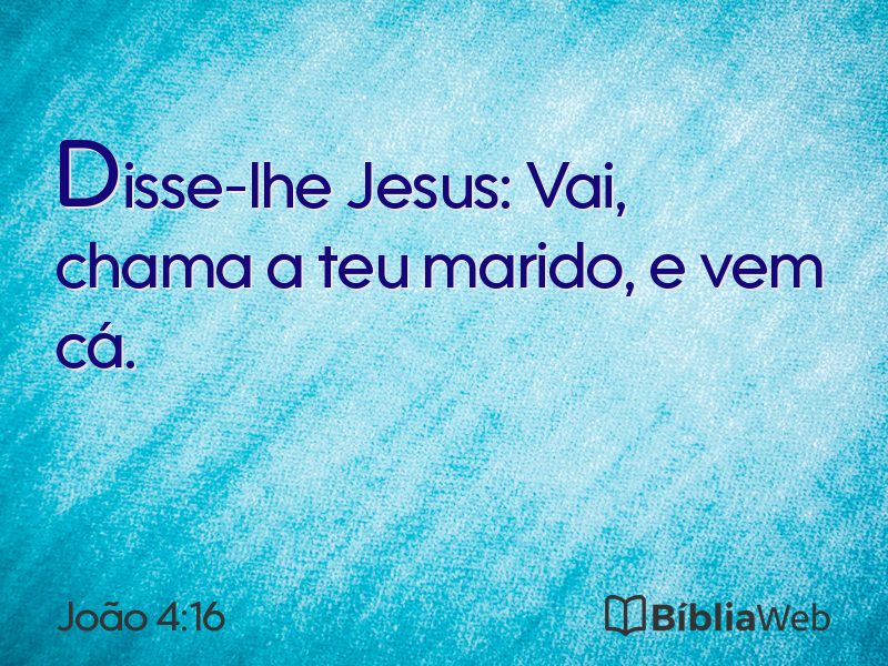 João 4:16 em imagem para compartilhar